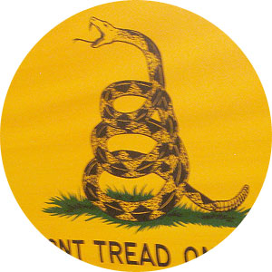 Gadsden tea party flag